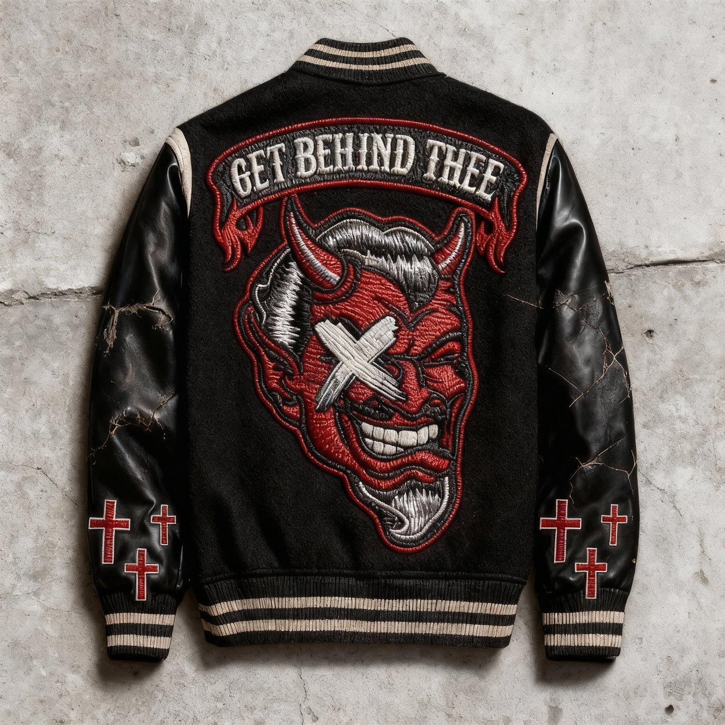 Get Behind Thee - Varsity Jacket