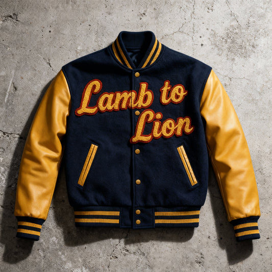 Lamb to Lion - Letterman Jacket