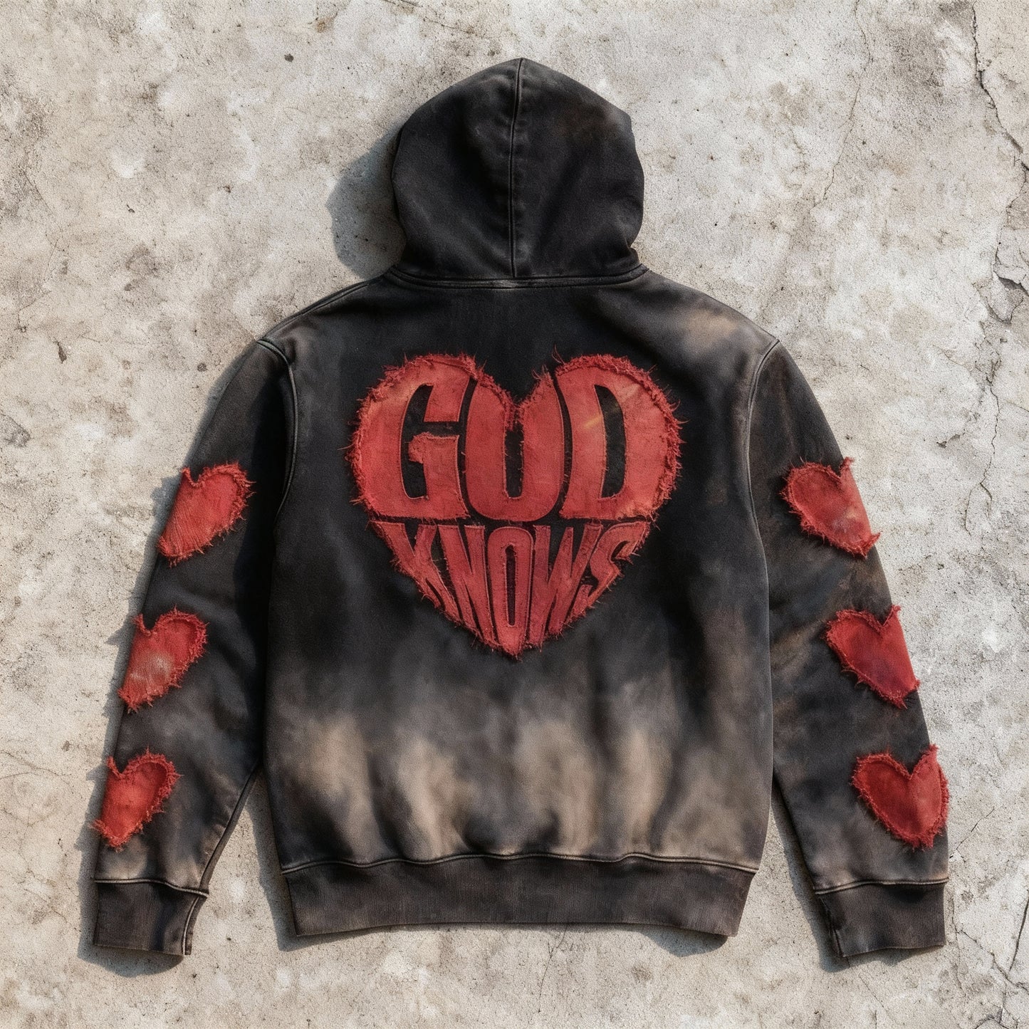 God Knows - Hooded Pull Over Sweatshirt