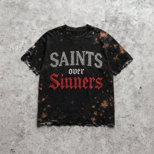 Saints over Sinners - Short Sleeve Box T-Shirt