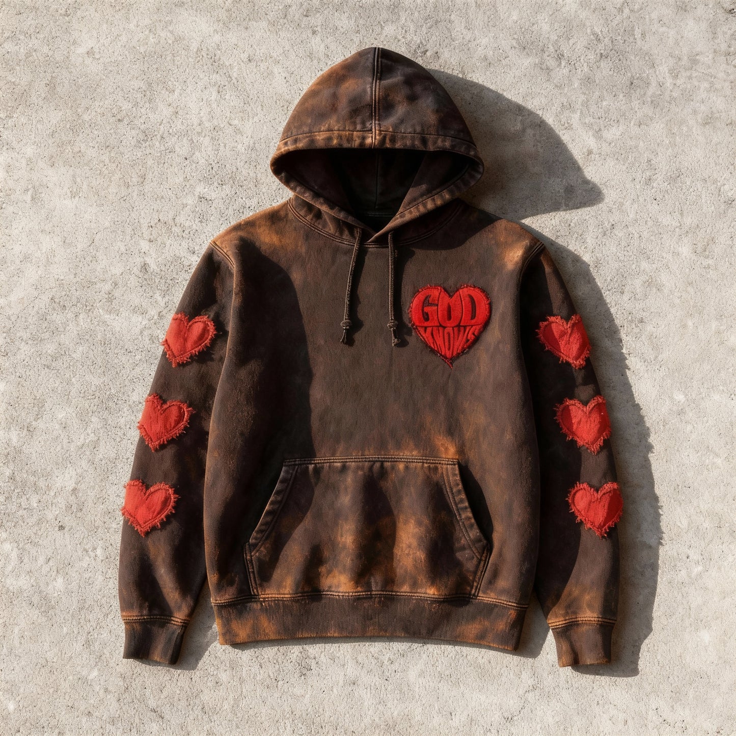 God Knows - Hooded Pull Over Sweatshirt